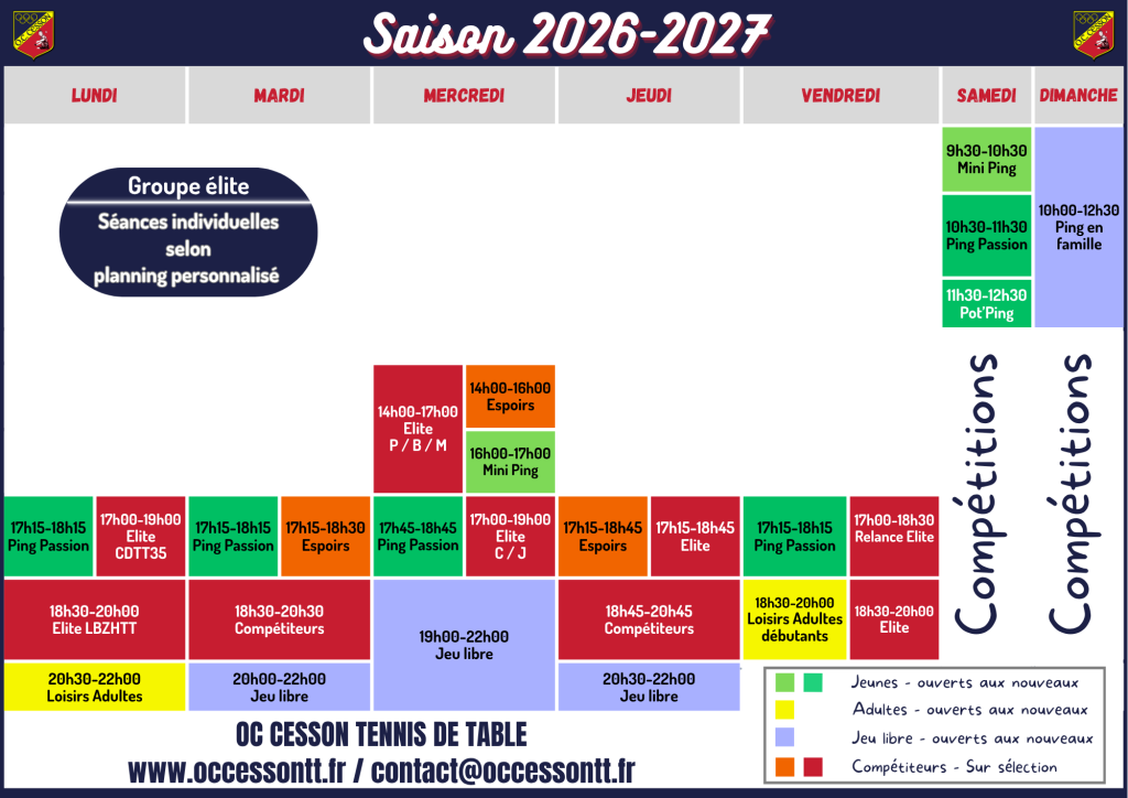 SAISON 2026/2027