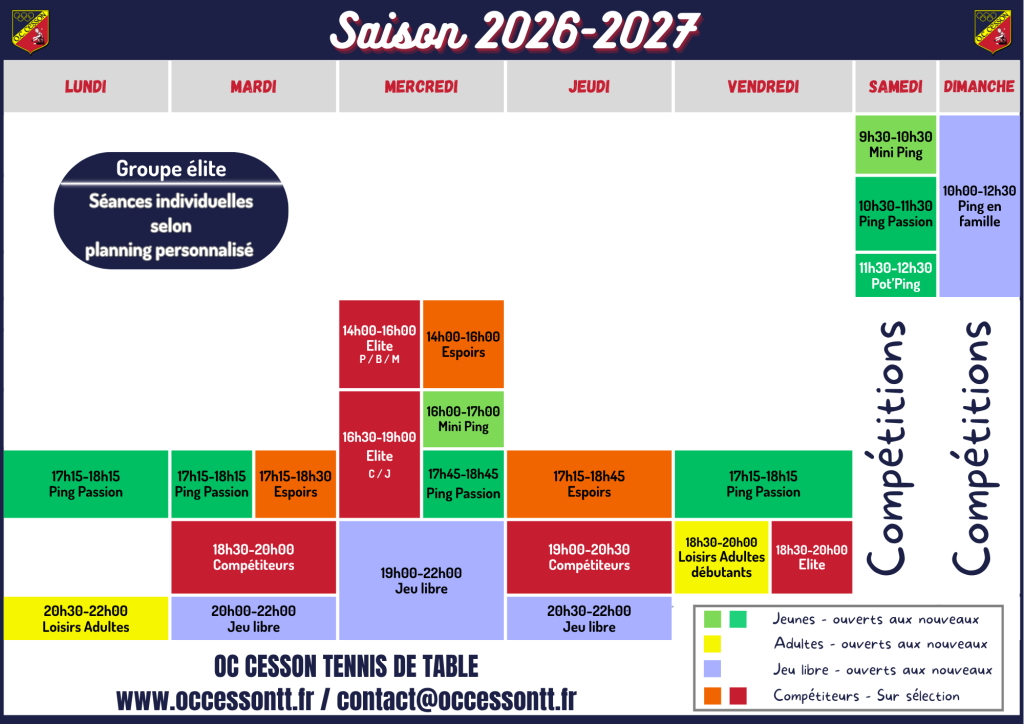 SAISON 2026/2027